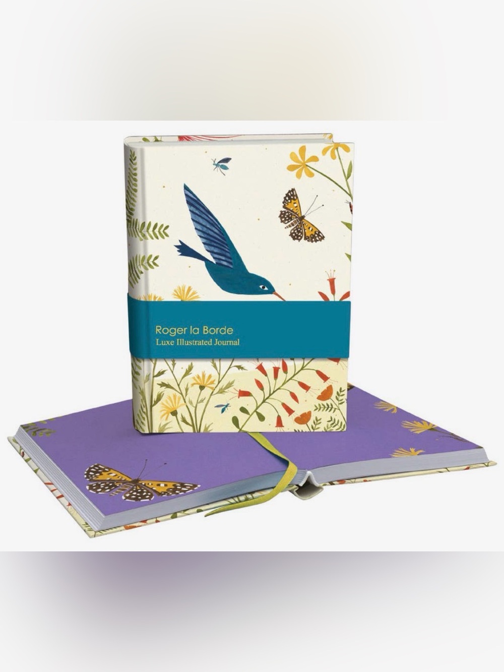 NEW Roger la Borde Luxe Illustrated Journal – Hummingbird 272 full color pages